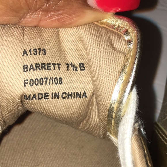 Coach sneaker gold signature C’s - Picture 3 of 4